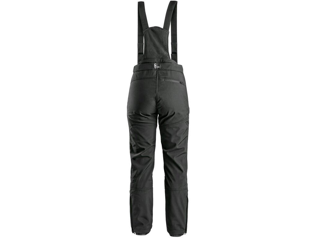 Nohavice CXS TRENTON, zimný softshell, dámske, čierne